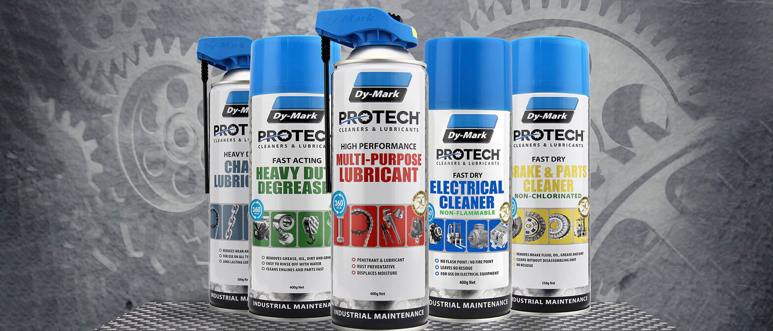 Dy-Mark Protech Cleaners and Lubricants Supplies Sydney